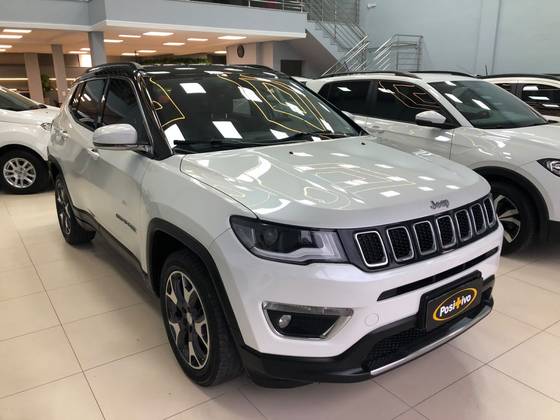 JEEP COMPASS 2.0 16V FLEX LIMITED AUTOMÁTICO JEEP COMPASS 2.0 16V FLEX LIMITED AUTOMÁTICO